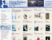 Tablet Screenshot of librairieportugaise.fr